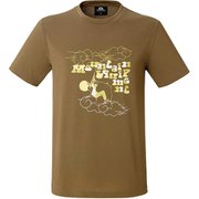 BRITPOP TEE - CLIMBER 425733I00 I00_インディゴ Mサイズ [アウトドア カットソー メンズ]