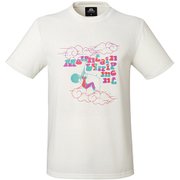 BRITPOP TEE - CLIMBER 425733 W01 ホワイト Sサイズ [アウトドア カットソー メンズ]