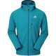 エコー フーデッド ジャケット ECHO HOODED JACKET 415169 T43 タスマンブルー Sサイズ [アウトドア ソフトシェルジャケット メンズ]
