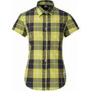 WOMENS SS TARTAN SHIRT XS G03 グリーン [アウトドア シャツ]