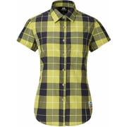 WOMENS SS TARTAN SHIRT 422840G03 G03_グリーン Sサイズ [アウトドア シャツ レディース]