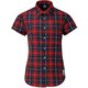 WOMENS SS TARTAN SHIRT XS R00 レッド [アウトドア シャツ]