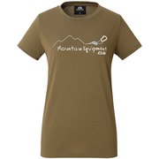 WOMENS BRITPOP TEE-CARABINER 424706 エルムウッド E31 Sサイズ [アウトドア カットソー レディース]