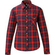 Ws LS Tartan Shirt XS S93 シク [アウトドア シャツ]