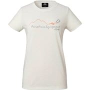 WOMENS BRITPOP TEE-CARABINER 424706 ホワイト W01 Lサイズ [アウトドア カットソー レディース]