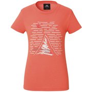 WOMENS DEATH BIVOUAC TEE 424709 C00 チェリー Mサイズ [アウトドア カットソー レディース]