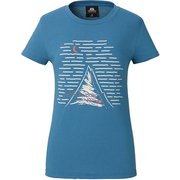 WOMENS DEATH BIVOUAC TEE S O13 オーシャン [アウトドア カットソー]