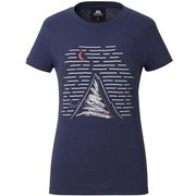 WOMENS DEATH BIVOUAC TEE XS N24 ナイトブルー [アウトドア カットソー]