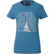 WOMENS DEATH BIVOUAC TEE M O13 オーシャン [アウトドア カットソー]