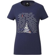 WOMENS DEATH BIVOUAC TEE S N24 ナイトブルー [アウトドア カットソー]