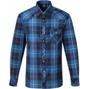 LS Tartan SHIRT XS B01 ブルー [アウトドア シャツ]