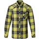 LS TARTAN SHIRT 421849G03 G03_グリーン Mサイズ [アウトドア シャツ メンズ]