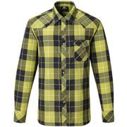 LS TARTAN SHIRT 421849G03 G03_グリーン Mサイズ [アウトドア シャツ メンズ]