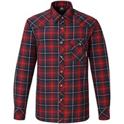 LS Tartan SHIRT XS R00 レッド [アウトドア シャツ]