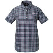 Ws SS Pullover Shirt 422824 P02 パープル Sサイズ [アウトドア シャツ レディース]