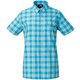 Ws SS Square Bottom Shirt XS B01 ブルー [アウトドア シャツ]