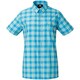 Ws SS Square Bottom Shirt S B01 ブルー [アウトドア シャツ]