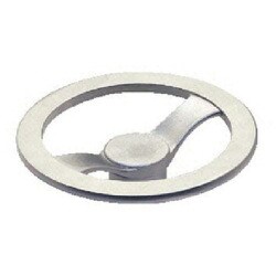 イマオ ハンドル ステンレスツースポークハンドル車(加工付) NSTH100-H10