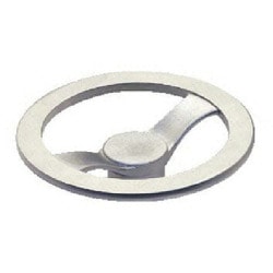 イマオ ハンドル ステンレスツースポークハンドル車(加工付) NSTH125-T16