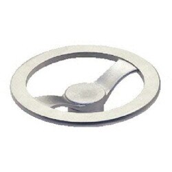 イマオ ハンドル ステンレスツースポークハンドル車(加工付) NSTH160-KM14