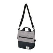 Lecce ショルダートート Bicolor S ブラック/グレー