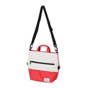 Lecce ショルダートート Bicolor S レッド/アイボリー
