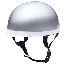 ヘルメット ベーシックスタイルハーフ シルバー フリーサイズ BH-01S