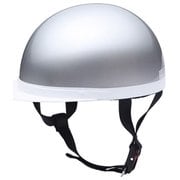 ヘルメット ベーシックスタイルハーフ シルバー フリーサイズ BH-01S