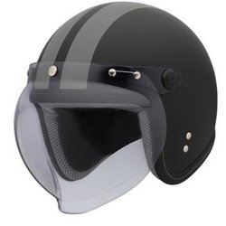 MATTED スモールジェットヘルメット マットブラック フリーサイズ BH-36GY