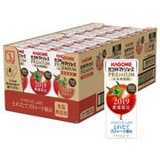 カゴメ トマトジュースプレミアム 食塩無添加 195ml×24本入り