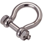 OBS-16 [水本 ステンレス オタフクボルト止めシャックル 長さ82mm 内幅32mm （849-2082） 1個]