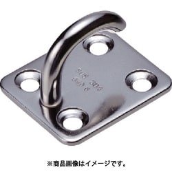 水本 ステンレス オープンアイプレート （849-2095） 1個 OIP-8