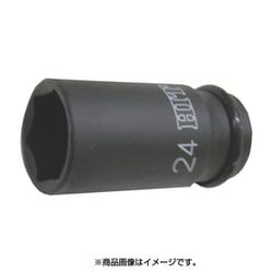 P3H17L [HIT 3/8インチ角インパクトディープソケット (6角) 17mm]