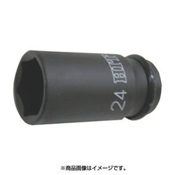 P3H18L [HIT 3/8インチ角インパクトディープソケット (6角) 18mm]