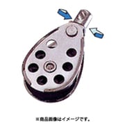 PBS-35 [水本 プーリーブロック スイベル付き 使用ロープ径8～10mm （849-2146） 1個]