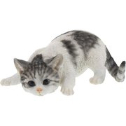 ベニーズキャット獲物を狙う（サバ白） QY-115