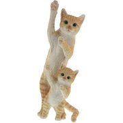 ベニーズキャットのぞき猫（茶トラ白） QY-121Y