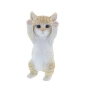 ベニーズキャット手をあげろ（茶トラ白） QY-73Y