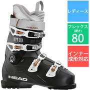 EDGE LYT 80 W 609245 BLACK COPPER 24cm [22-23モデル スキーブーツ レディース]
