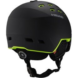 未使用品ヘッドスキーヘルメット: RADAR 60~63cm XL/XXL HEAD RADAR[スキーヘルメット] black/lime XL/XXLサイズ(60~63㎝)
