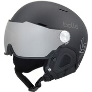 MIGHT VISOR M/55-59 M.BK/Grey Silver [スキーヘルメット]