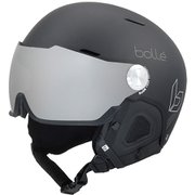 MIGHT VISOR L/59-62 M.BK/Grey Silver [スキーヘルメット]