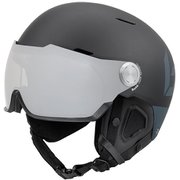 MIGHT VISOR-PREMIUM L/59-62 M.BK&Grey/Phot [スキーヘルメット]