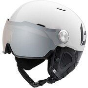 MIGHT VISOR-PREMIUM L/59-62 S.Wt&BK/Phot [スキーヘルメット]