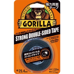 強力両面テープ ゴリラ両面テープ ストロング 25.4mm×1.52m×厚さ1.1mm NO1779