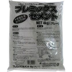プレミックスセメント 4kg グレー