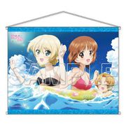 ガールズ＆パンツァー B2タペストリー～浮き輪で仲良くむぎゅっ♪ver.～ [キャラクターグッズ]