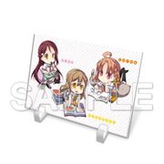 ラブライブ！マガジン1 ラブライブ！サンシャイン！！ アクリルプレート Aqours 千歌 梨子 花丸 [キャラクターグッズ]