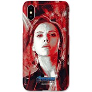 ハードケース iPhone Xs/X MARVEL アベンジャーズ/エンドゲーム ブラック・ウィドウ
