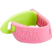 TAB Special II タブ・スペシャル2 サムピック 厚みMEDIUM (蛍光グリーン・ピンク) TP112-KG × P (MEDIUM)